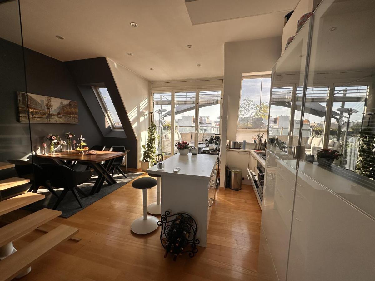 City-Penthouse mit 4 Terassen und Whirlpool - main image